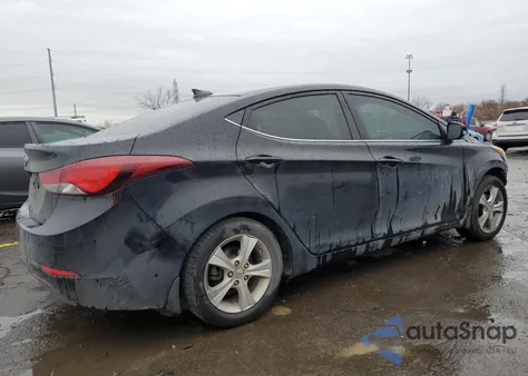 2016 Hyundai Elantra Se из США, поврежденный, VIN 5NPDH4AE1GH764853